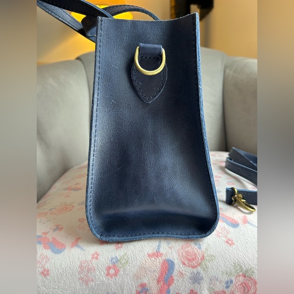 Portland Leather Cowboy Blue Classic/Small Lola - Picture 5 of 7